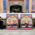 مراسم بزرگداشت شهدای نیروی قدس در دفاع مقدس۱۲ روزه