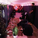 سوگ‌نشینی کنار مزار شهدا
