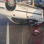 برخورد شدید پژو و سمند در جاده خاوران