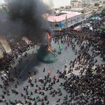 تهران سیاهپوش حسین(ع) | تصاویری از مراسم عاشورا در نقاط مختلف تهران