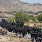 آیین نخل‌برداری در شهرستان تفت یزد