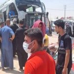 تصادف مینی‌بوس حامل زائران ایرانی در محور نجف به کربلا/ ۱۶ نفر مصدوم شدند