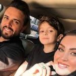 قاب پدر پسری مجری جوان تلویزیون